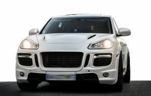 Para Porsche Cayenne <span class=keywords><strong>957</strong></span> es un kit de carrocería estilo Msy con parachoques delantero y trasero, capó de motor, guardabarros de cuerpo ancho y rueda Ar - Product Image 2