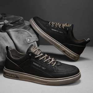 Chaussures décontractées pour hommes Été 2025 Nouvelle tendance polyvalente en maille respirante à lacets rehaussantes style running pour papa - Product Image 6