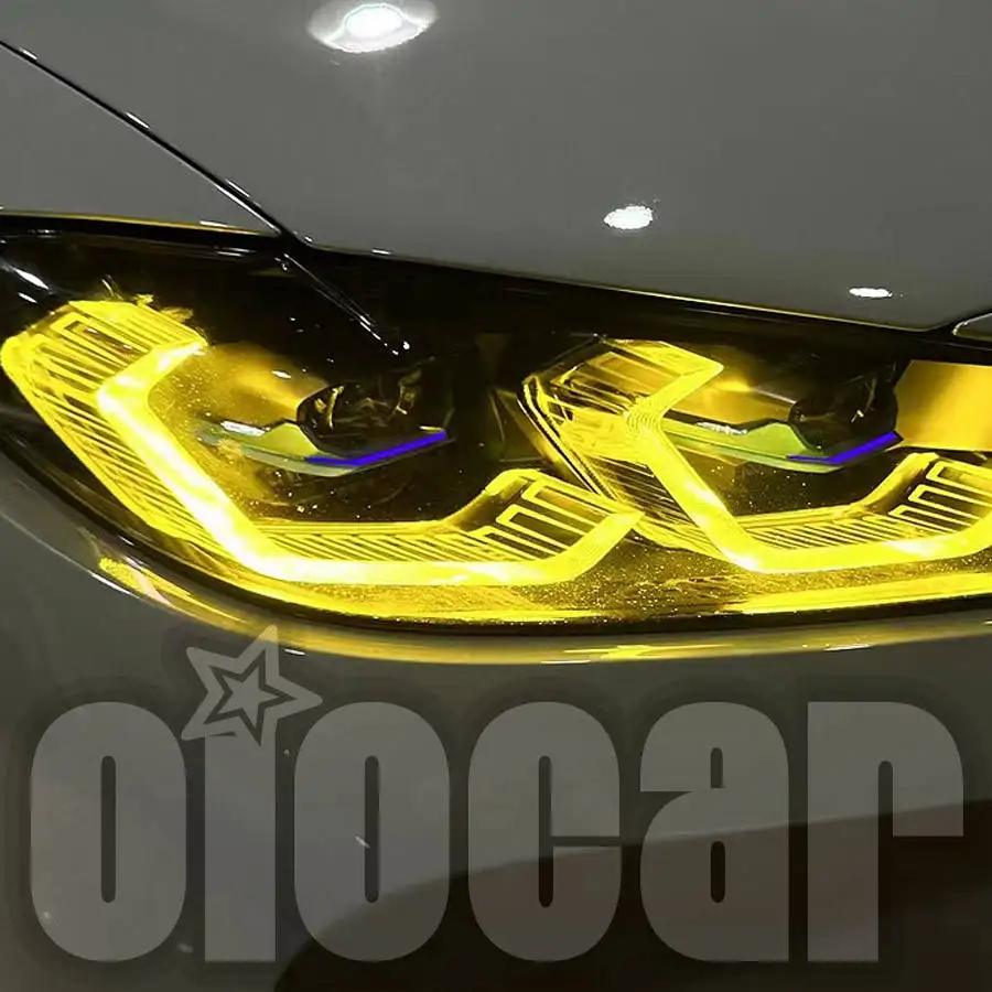 Iootmotors per schede LED BMW M3 M4 CSL DRL G80 G22 G82 G23 G26 luci di marcia diurna giallo limone