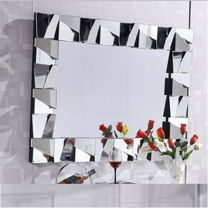 Sang trọng nổi <span class=keywords><strong>3D</strong></span> Glass tường gương Đối với trang chủ decors - Product Image 4