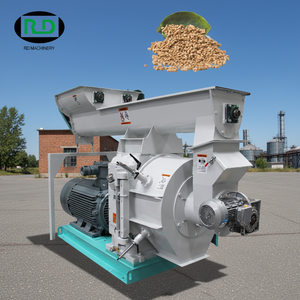 Machine à granulés de biomasse fiable Rongda à vendre, directement de l'usine de Liyang, certifiée ISO, meilleur <span class=keywords><strong>prix</strong></span> - Product Image 1