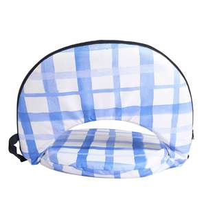 QM Factory Wholesale Modern Furniture <b>Floor</b> <b>Chair</b> Personalized Compact Leisure Seat Portable Folding Stadium <b>Chair</b> - Product Image 3