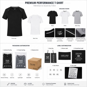 Camiseta Deportiva de Manga Corta Unisex con Logotipo Personalizado al por Mayor, Reflectante, de Secado Rápido, 100% Poliéster, 180g, Control de Olores con Iones de Plata - Product Image 5