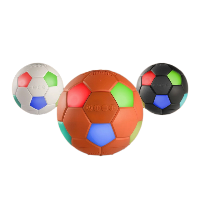 New Soccer-Themed for V5.3 Speaker 3-5h Battery Life Portable RGB Ambient Light Memory Card Support IPX4 Home Theatre