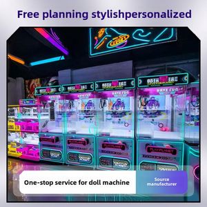 All-Transparent New Grab Doll <b>Machine</b> Coin Pusher Entertainment & Amusement <b>Game</b> Clip Doll Gift <b>Machine</b> - Product Image 3