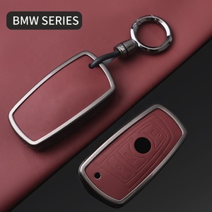 Usine en gros nouveau produit clé coque étui en cuir clé de voiture couverture métal clé protecteur pour <span class=keywords><strong>BMW</strong></span> série 2 accessoires clés - Product Image 4
