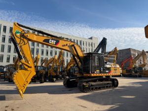 Excavatrice sur chenilles Caterpillar 330D2L d'occasion d'origine japonaise, faible nombre d'heures de travail, 30 tonnes, hydraulique, pour travaux de carrière, construction et exploitation minière - Product Image 6