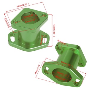 HIAORS – collecteur d'admission pour Predator 212cc 196cc 6.5HP Coleman CT200u GX160 GX200 Baja MB200 Mini vélo Go Kart vert - Product Image 2
