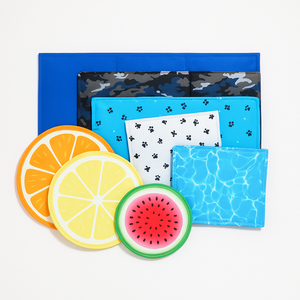 Universal PVC Summer Cool Nest Modernes grenz überschreiten des Hot <span class=keywords><strong>Pet</strong></span> <span class=keywords><strong>Ice</strong></span> <span class=keywords><strong>Pad</strong></span> für Cat Dog Rapid Cooling Scratch Bite Resistant Colla psible - Product Image 1