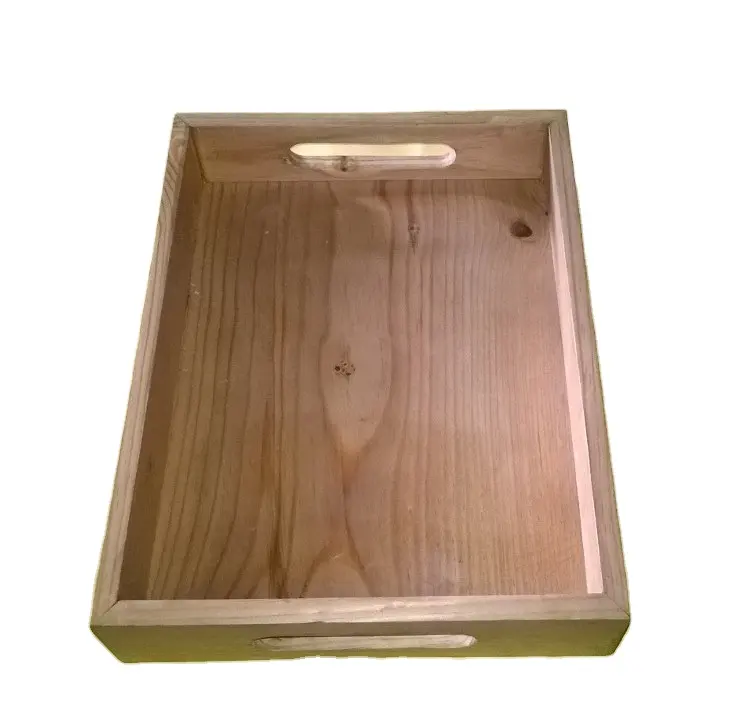 علبة خشبية حار بيع الخشب درج مطبخ السكاكين درج منظم ل تخصيص حجم رخيصة الثمن مع شكل مربع