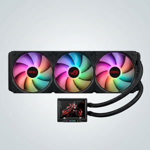 Nuevo Ventilador de Refrigeración Líquida STRIX JI 360 ARGB LCD para Procesadores LGA1851/AM4/5, Rodamiento Fluido, Silencioso 20dBA, 260010% RPM - Product Image 1