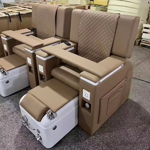 Sillones de Pedicura de Lujo, Muebles de Spa, Sillones de Pedicura con Pestañas, Sofá de Masaje Eléctrico Todo en Uno - Product Image 1
