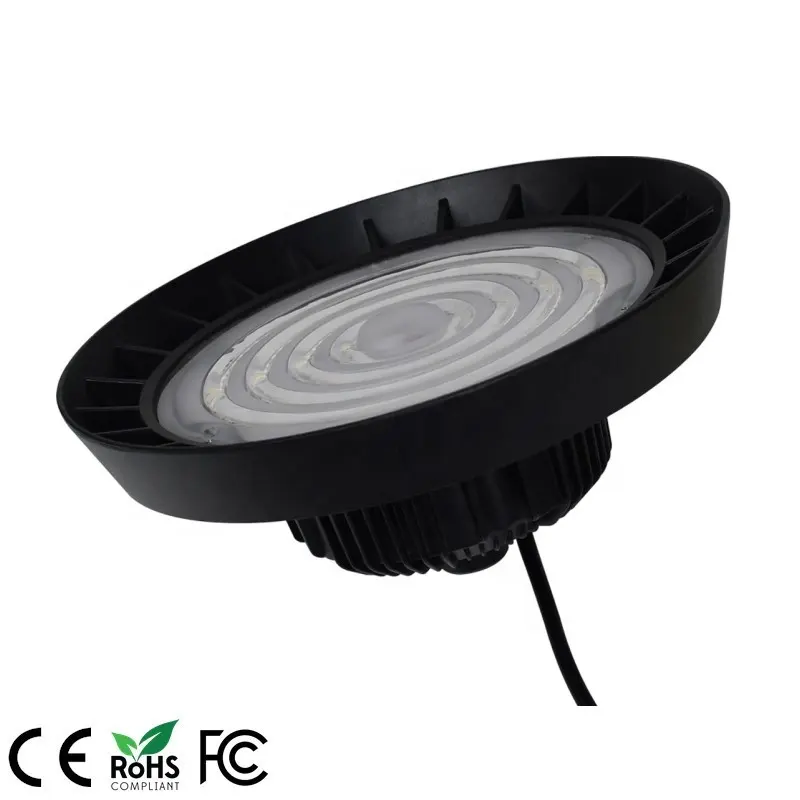 5 Jaar Garantie AC100-277v Ip65 Geïsoleerde Driver 5000K 150lm/W Led High Bay Ufo Licht 150Watt