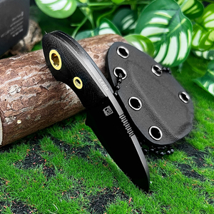 Mini Pocket Knife Full Handle <b>Multi</b>-Functional <b>Camping</b> Utility Knife Portable Outdoor EDC Survival <b>Tool</b> DIY OEM G10 Fiber Handle - Product Image 3