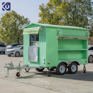 Remolque de Comida Móvil CAMPTRL para Restaurante al Aire Libre, Camión de Comida Equipado <span class=keywords><strong>con</strong></span> Cocina Completa - Product Image 3