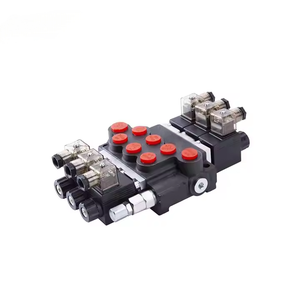 Vanne hydraulique solénoïde P40, 40L/min 250bar, vanne directionnelle monobloc 24V DC pour camion benne, directement de l'usine chinoise - Product Image 4