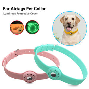 Airtag Hunde halsband Silikons chutz Aircovered Schutzhülle Abdeckung für Apple Airtags Fall Anti-Lost To Air Tag Funda - Product Image 2