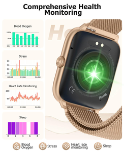 Montre connectée pour hommes et femmes, appel BT, Relogio Smartwatch, fréquence cardiaque, pression artérielle, oxygène, suivi sportif, fitness tracker, H13 Smartwatch - Product Image 4