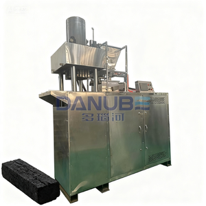 Machine hydraulique industrielle automatique haute capacité pour la fabrication de charbon de type chicha en poudre - Product Image 1