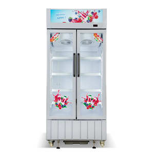 Refrigerador <span class=keywords><strong>de</strong></span> supermercado con puerta <span class=keywords><strong>de</strong></span> cristal, vitrina <span class=keywords><strong>de</strong></span> exhibición - Product Image 2
