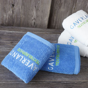 Khăn biểu tượng tùy chỉnh chất lượng hàng đầu quà tặng khăn tay 100% bông người lớn hình chữ nhật siêu mềm khăn - Product Image 3