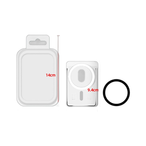 Phổ từ hút thẻ gói trong suốt PC THẺ CLIP bảo vệ Bìa Điện thoại di động Trường hợp trở lại thẻ dính - Product Image 1