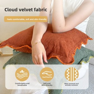 <span class=keywords><strong>Coussin</strong></span> carré en velours doux effet nuage pour canapé, salon, chambre à coucher, <span class=keywords><strong>petit</strong></span> format, parfumé, vente en gros - Product Image 4