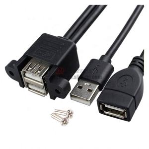 แบ่งออกเป็นสายเคเบิล USB ตัวเมีย1สายลาก2ที่มีรูสกรูคงที่ - Product Image 3