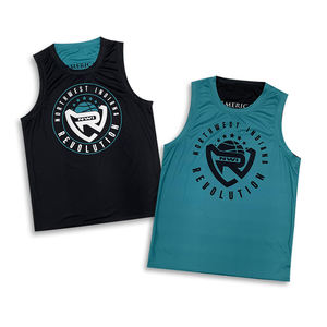 เสื้อบาสเก็ตบอลเสื้อบาสเก็ตบอลสำหรับเยาวชนใส่เล่นกีฬาดีไซน์ซับลิเมชันใส่ได้ตามต้องการ - Product Image 1