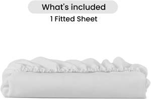 Ensemble de drap-<span class=keywords><strong>housse</strong></span> 100% coton uniquement, drap-<span class=keywords><strong>housse</strong></span> élastique à poches profondes de 40cm - Product Image 4