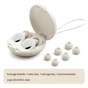 Bouchons d'oreilles professionnels en silicone réutilisables, pliables, anti-bruit, de haute qualité, pour une utilisation en dortoir - Product Image 4
