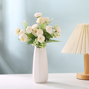 Juego de Jarrones de Cerámica de Estilo Nórdico con Diseño Coordinado para Decoración de Sala de Estar, Regalo de Inauguración de Casa, Regalo de Boda - Product Image 4