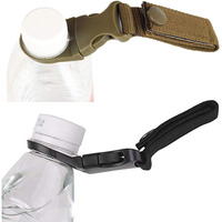 Porte-gobelet multifonctionnel à dégagement rapide, clip de suspension pour bouteille d'eau en nylon d'extérieur, accessoires de sac DIY pour l'escalade