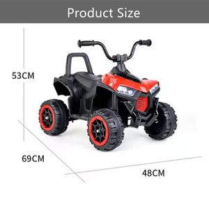 Quad électrique pour enfants avec télécommande et éclairage, puissance élevée, pour bébés de 8 à 13 ans, produit phare, voitures et motos électriques - Product Image 6