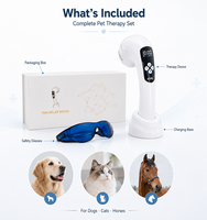 Lampe infrarouge vétérinaire portative pour chiens et chats, soulage les douleurs articulaires, la dysplasie de la hanche et l'inflammation de l'arthrite
