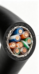 สายแลน <span class=keywords><strong>SF</strong></span>/<span class=keywords><strong>UTP</strong></span> <span class=keywords><strong>CAT6</strong></span>, 23AWG แกนทองแดงตัน, ปลอกหุ้ม PE - Product Image 2
