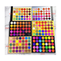 Palette de fards à paupières Ombre à paupières Créez votre propre marque de maquillage Private Label Custom High Pigment