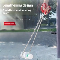 Pince à déchets et à feu allongée, légère et durable, spéciale pour les agents d'assainissement ruraux et les voyages en mer