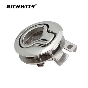 316 acier inoxydable ascenseur poignée loquet matériel marin tournant serrure nouvel état <span class=keywords><strong>bateau</strong></span> accessoire - Product Image 1