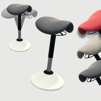 360 °   Tabouret ergonomique pivotant et inclinable, chaise de bureau active pour un espace de travail collaboratif dynamique