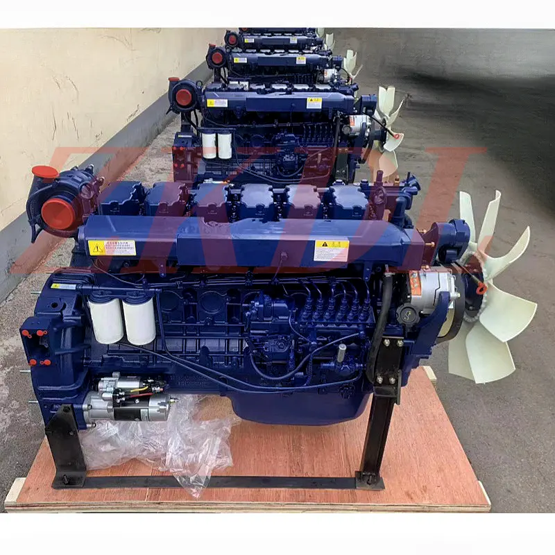 Perakitan mesin Diesel kualitas tinggi baru WD12.375 Factory harga pabrik untuk truk Shacman FOTON FAW Sinotruk