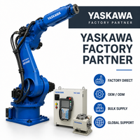 Station de soudage robotisée 6 axes YASKAWA AR1440, positionneur clé en main pour soudage à l'arc de tuyaux, contrôleur YRC1000, servo-électrique