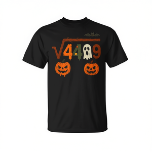 Camiseta con meme de Halloween de Square Root Of 4489 Haunted - Product Image 2