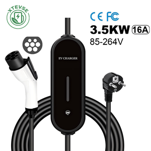 เครื่องชาร์จรถยนต์ไฟฟ้าแบบพกพา ระดับ 2 ขนาด 16A 3.5kW ชนิดที่ 2 GB/T พร้อมจอ LCD ขนาด 1.3 นิ้ว กันน้ำ สำหรับรถยนต์ไฟฟ้า Tesla BYD Seal - Product Image 3