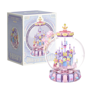 Bloques de Construcción de Castillo de Ensueño con Bola de Cristal EPT, Rompecabezas 3D de Cuentos de Hadas, Decoración para el Hogar, Juguete para Niños y Adultos, Regalo de Cumpleaños - Product Image 4
