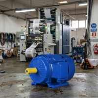 Moteur asynchrone à faible bruit et vibrations, facile d'entretien, pour machine d'impression numérique