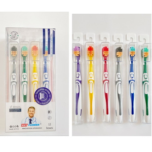 12 unids/<span class=keywords><strong>caja</strong></span> cepillo de <span class=keywords><strong>dientes</strong></span> de viaje al por mayor cepillo de <span class=keywords><strong>dientes</strong></span> con <span class=keywords><strong>caja</strong></span> de embalaje - Product Image 4
