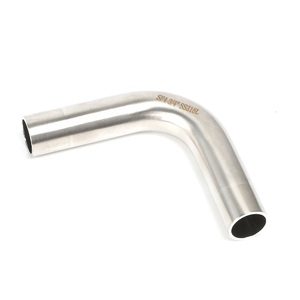 Ss316l ASME bpe thép không gỉ 1/4 "đến 6" 90 độ khuỷu tay chất lượng cao độ tinh khiết mông hàn uốn cong phụ kiện đường ống dài 90 ° khuỷu tay - Product Image 5
