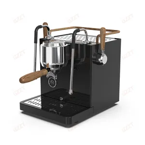 15 Bar Commercial 1 Group 2 pump 3 Boiler Espresso Coffee Machine With Milk Brew Frother For Cafe Barista Latte Cappuccino