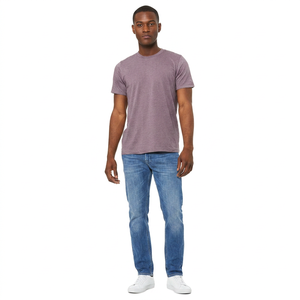 Camiseta de Manga Corta para Hombre, Personalizada con Bordado Frontal, Formal, Transpirable, 100% Algodón, Corte Holgado, Anti-Pilling, Súper Suave - Product Image 1
